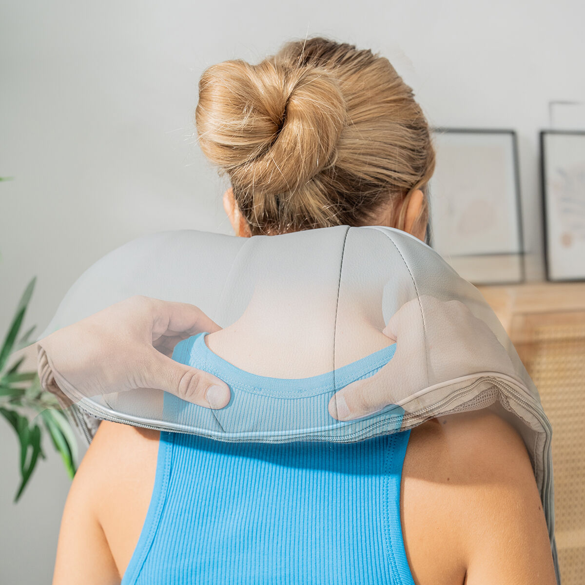 Dispozitiv de masaj Shiatsu reincarcabil Pro Massatsu InnovaGoods