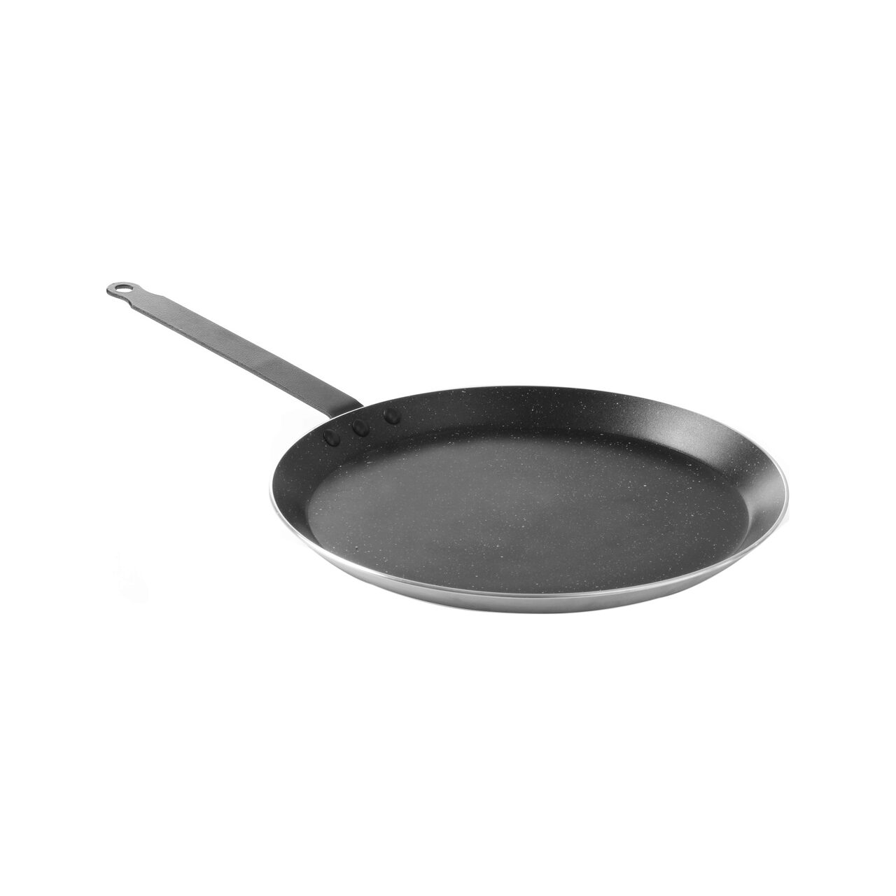 Tigaie clatite profesionala, 32 cm diametru x 2 cm inaltime, baza 28 cm, aluminiu cu 3 straturi anti-lipire