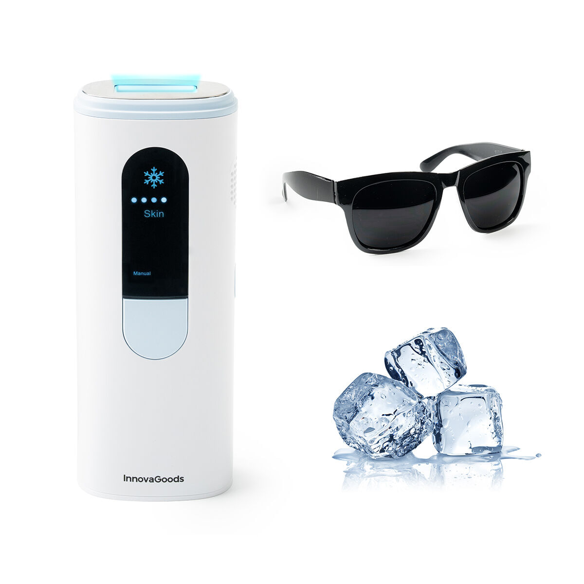 Epilator IPL cu functie de racire si accesorii Kulepil InnovaGoods - 3 | YEO