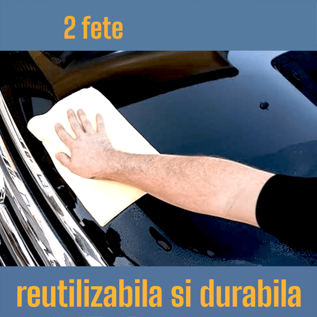 Laveta microfibra, 40x29 cm, multifunctionala, 2 fete, fara scame, non abraziva, super absorbanta - 2 | YEO