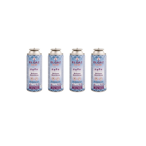 Set 4 rezerve gaz butan 227 grame, Elgaz