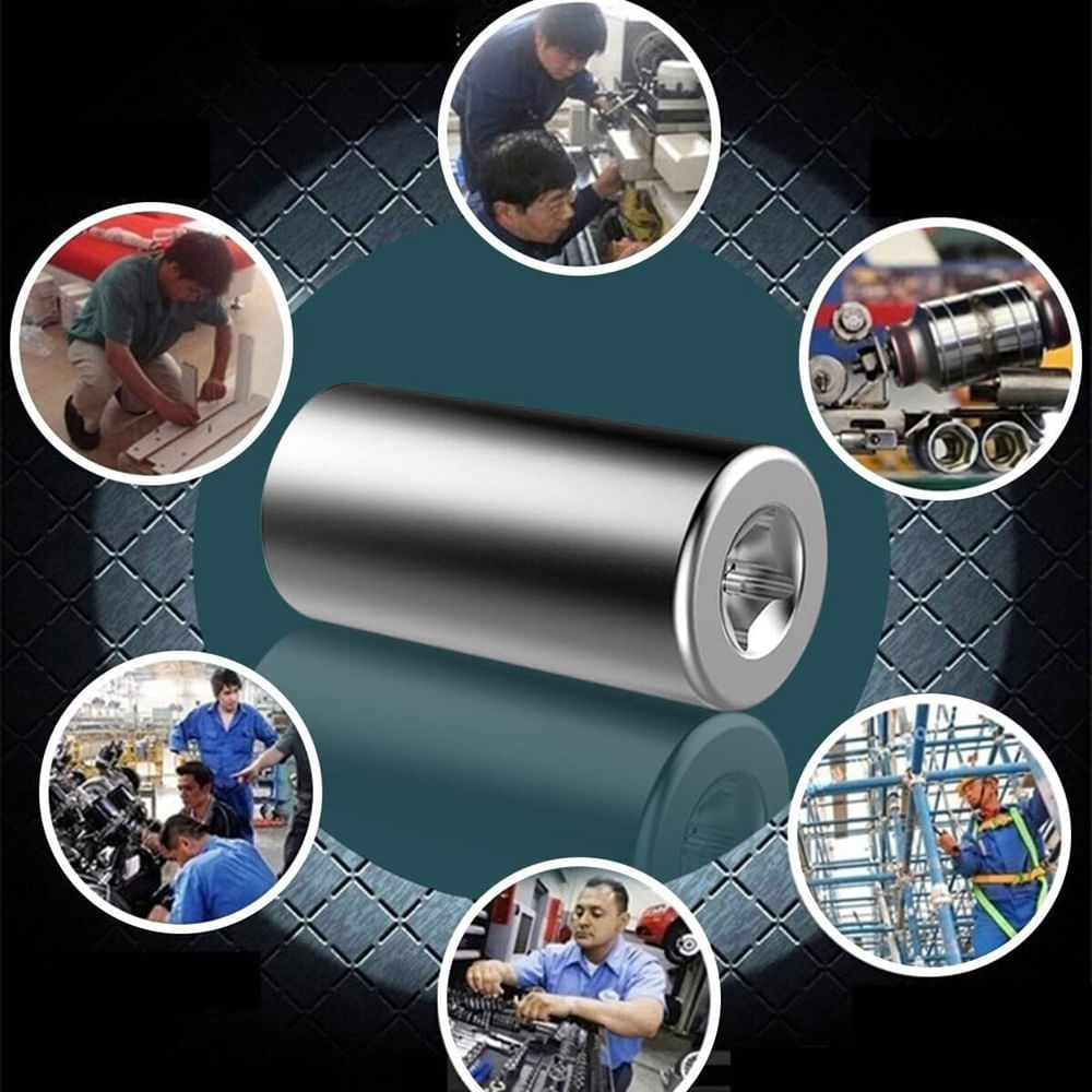 Cheie tubulara universala, 7-19 mm, adaptor 3/4" -> 1/4", Mighty Toolware MT13105 — imaginea 5