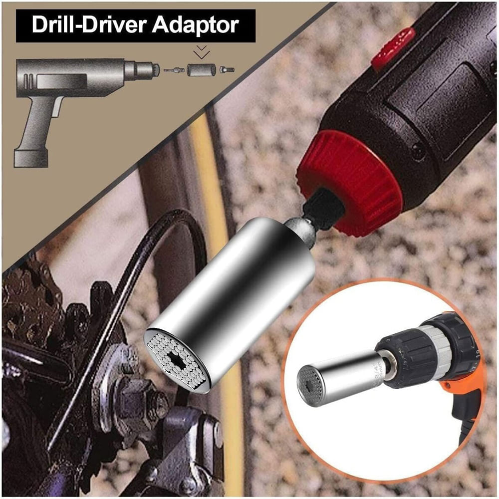 Cheie tubulara universala, 7-19 mm, adaptor 3/4" -> 1/4", Mighty Toolware MT13105 — imaginea 6