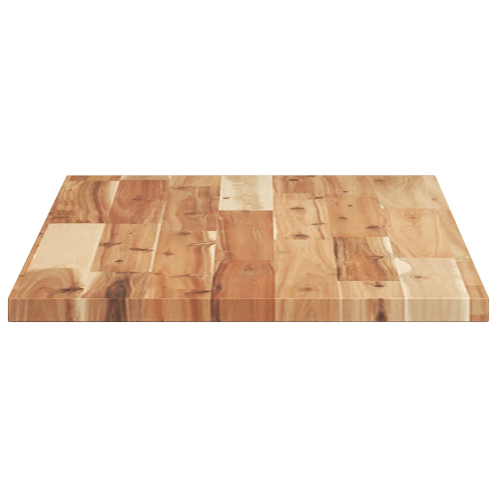 Rafturi suspendate 3 buc. 80x40x2 cm lemn masiv acacia netratat — imaginea 5