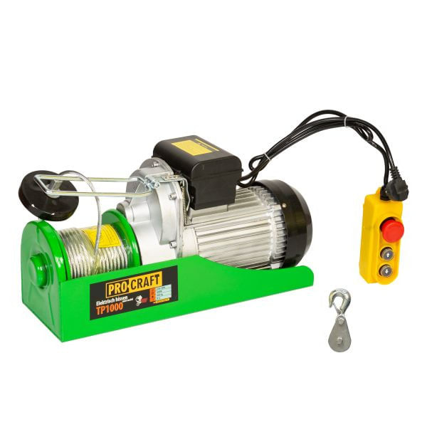 Troliu electric palan procraft tp1000,1600w, cu kit montare greutate 1000kg - 2 | YEO