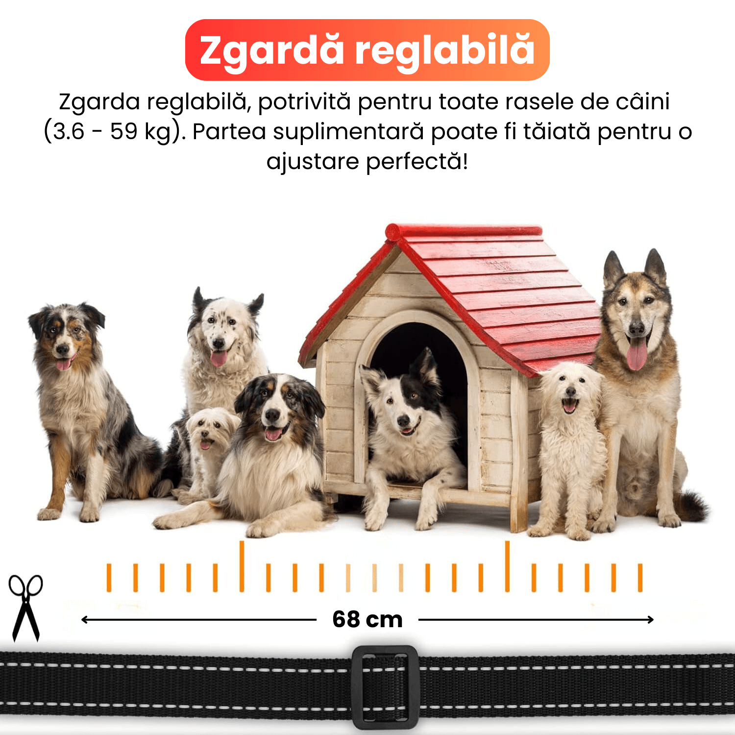 Zgarda electrica pentru dresaj caini, 4 moduri de antrenament, 99 nivele de vibrati, raza actiune 800 m, IP67, camuflaj - 1 | YEO