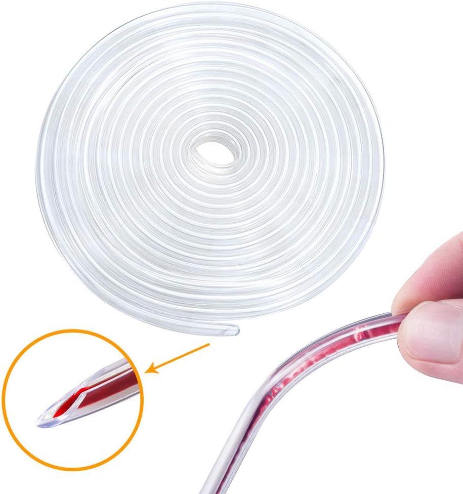 Banda de protectie usi, Cauciuc/Plastic, 5 m, Transparent - imagine 3