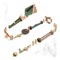 Set de constructie trasee Zig & Go Big Boom 48 piese, Djeco