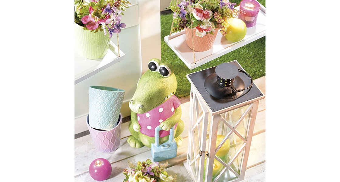 Ghiveci pentru flori ceramica portocaliu 13 cm x 14 H — imaginea 2