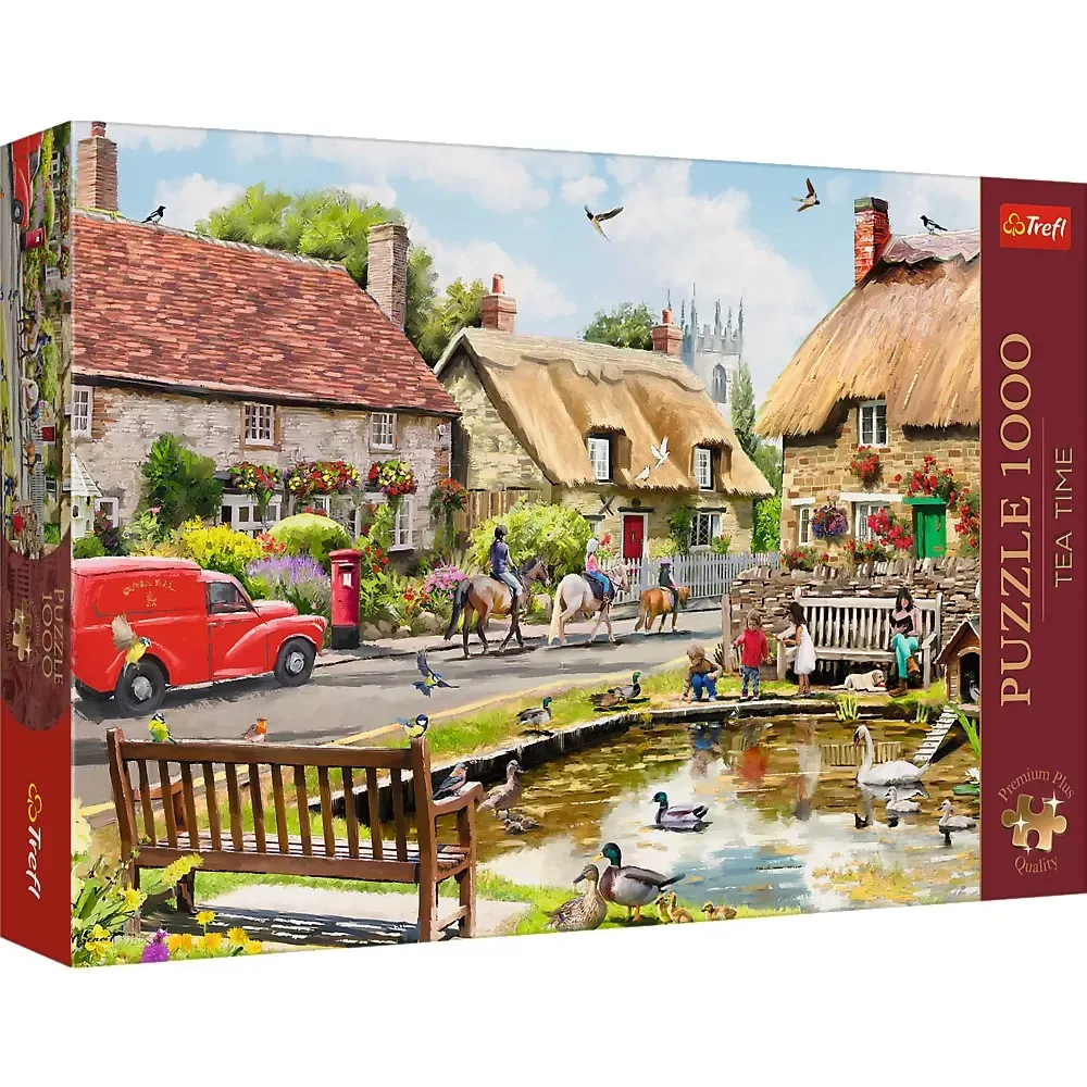 Puzzle trefl 1000 premium plus tea time vara la sat