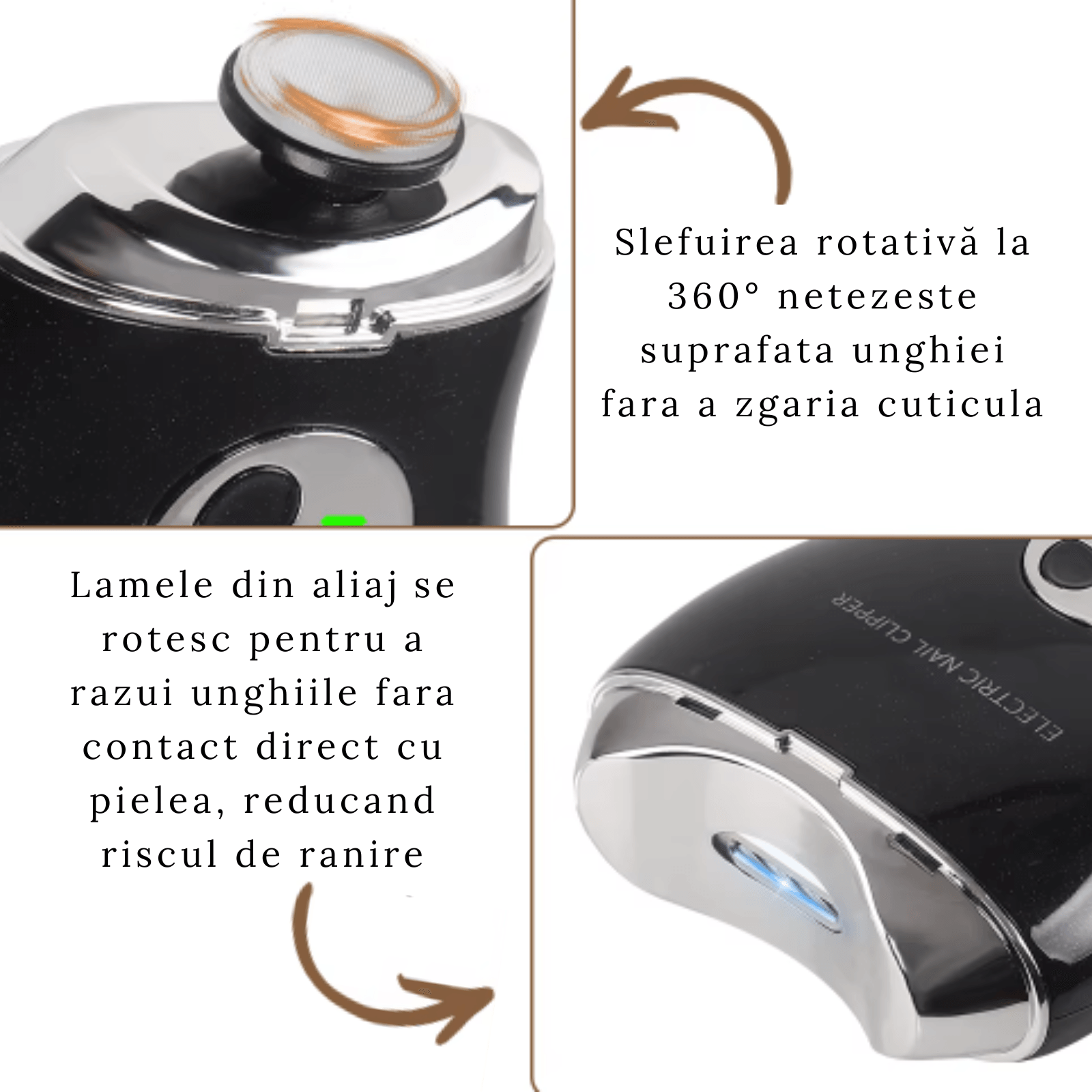 Unghiera electrica profesionala, Adsinio, 2 in 1, Functie de taiere si polizare, 3 trepte de viteza - imagine 5