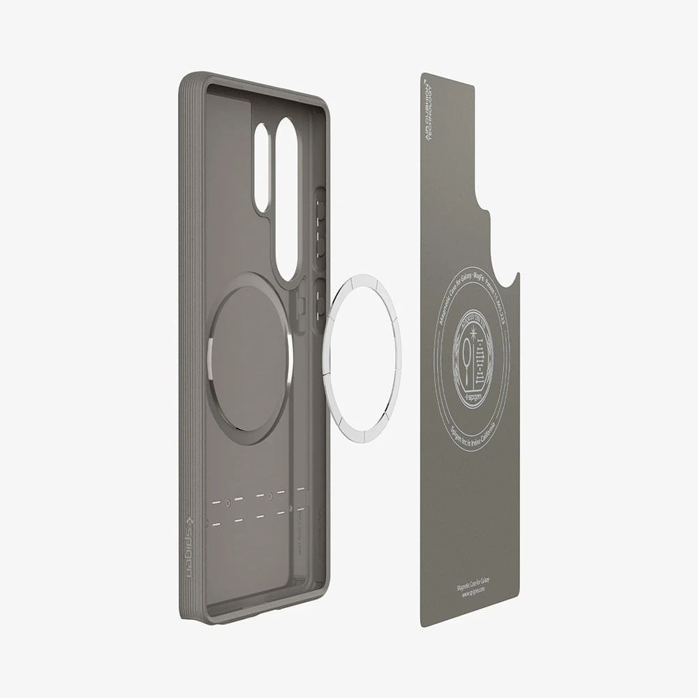 Husa pentru Samsung Galaxy S25 Ultra - Spigen Caseology Parallax MagSafe - Gri - 1 | YEO