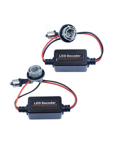 Set 2 x Anulatoare de eroare / decodoare LED P21W 1156 BA15S - 1 | YEO