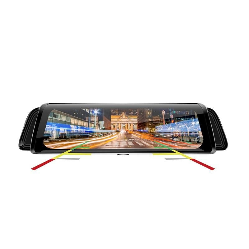Camera Video Auto Premium Tip Oglinda L660 Dubla Full HD Ecran TouchScreen 10\'\' 12MP Unghi 170 Grade - 2 | YEO