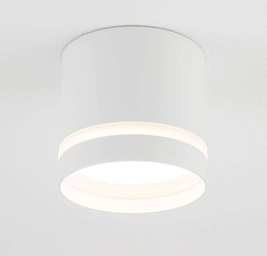 Aplica de Tavan Techstar® LED 5W, Alba, 6500K, Corp Aluminiu, Design Cilindric, Rezistenta la Umiditate, IP44 - 4 | YEO