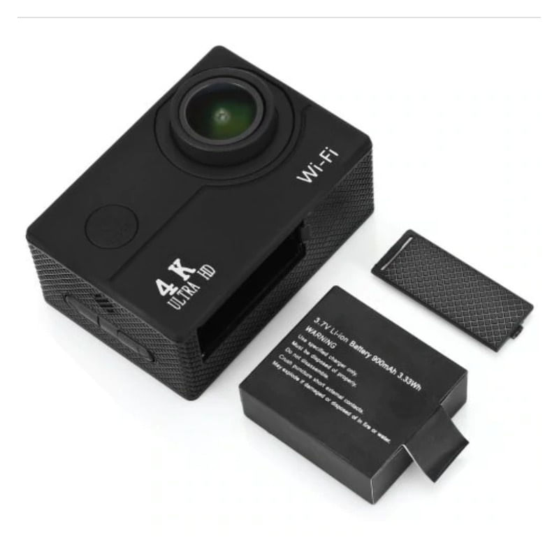 Camera Sport ActionCam SJ9000 UltraHD 4K @ 30fps WiFi 16.0MP Black Pachet Complet cu Accesorii - 2 | YEO