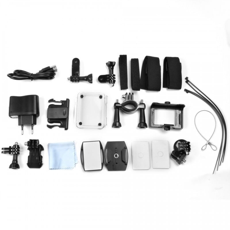 Camera Sport ActionCam SJ9000 UltraHD 4K @ 30fps WiFi 16.0MP Black Pachet Complet cu Accesorii - 4 | YEO