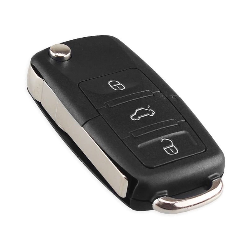 Carcasa Cheie Auto Techstar® Volkswagen Golf, Polo, Passat, Touran, Transporter, EOS, 4 Butoane - 3 | YEO