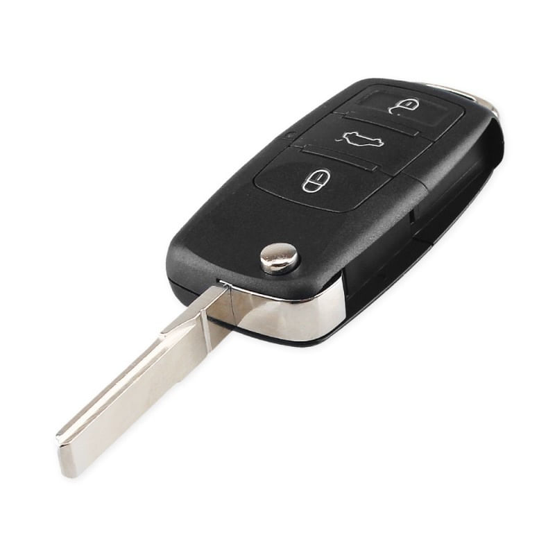 Carcasa Cheie Auto Techstar® Volkswagen Golf, Polo, Passat, Touran, Transporter, EOS, 4 Butoane - imagine 6