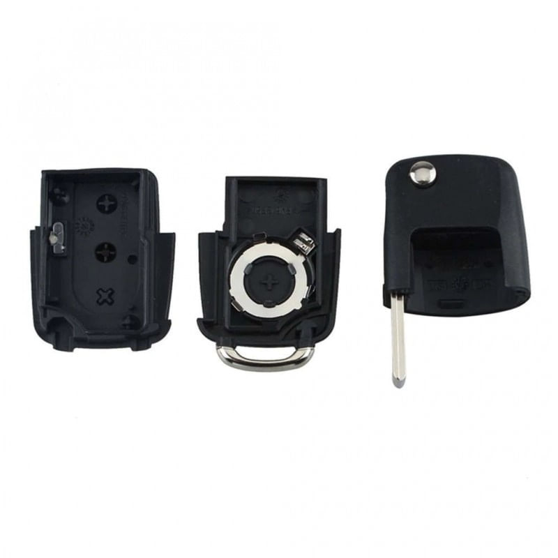 Carcasa Cheie Auto Techstar® Volkswagen Golf, Polo, Passat, Touran, Transporter, EOS, 3 Butoane - 1 | YEO