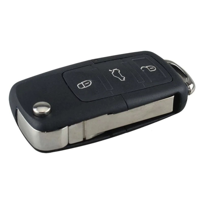 Carcasa Cheie Auto Techstar® Volkswagen Golf, Polo, Passat, Touran, Transporter, EOS, 3 Butoane - imagine 6