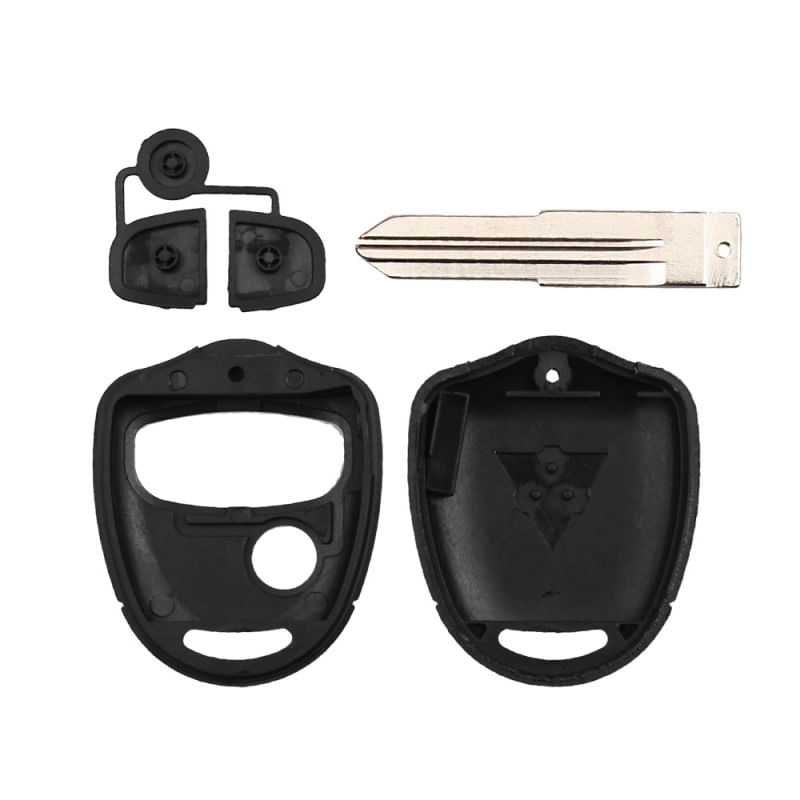 Carcasa Cheie Auto Techstar® Mitsubishi Lancer, Grandis, Outlander, EVO, Colt, Mirage, 3 Butoane, Lamela Stanga