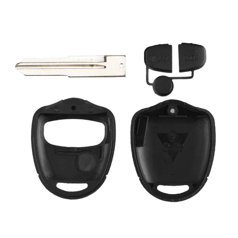 Carcasa Cheie Auto Techstar® Mitsubishi Lancer, Grandis, Outlander, EVO, Colt, Mirage, 2 Butoane, Lamela Dreapta - 3 | YEO
