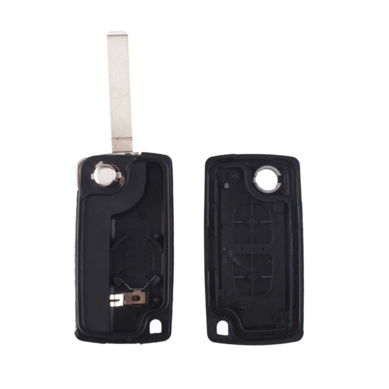 Carcasa Cheie Auto Techstar® Peugeot, Citroen, 207,307, 407, C2, C3, C4, C5, C6, C8, cu 2 Butoane, VA2 - 3 | YEO