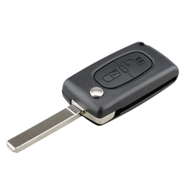 Carcasa Cheie Auto Techstar® Peugeot, Citroen, 207,307, 407, C2, C3, C4, C5, C6, C8, cu 2 Butoane, VA2 - imagine 8