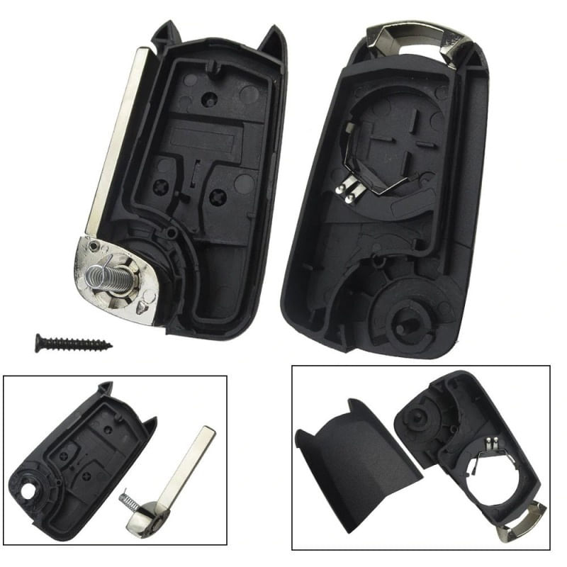 Carcasa Cheie Auto Techstar® Opel Meriva, Tigra, Corsa, Signum, Vectra, Astra, 2 Butoane, HU100 - 4 | YEO