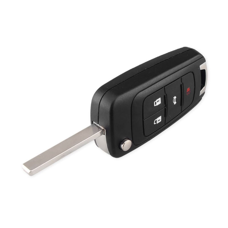 Carcasa Cheie Auto Techstar® Opel, Chevrolet, Vauxhall, Spark, Cruise, Corsa, Astra, Insignia, Zafira, 4 Butoane - 1 | YEO