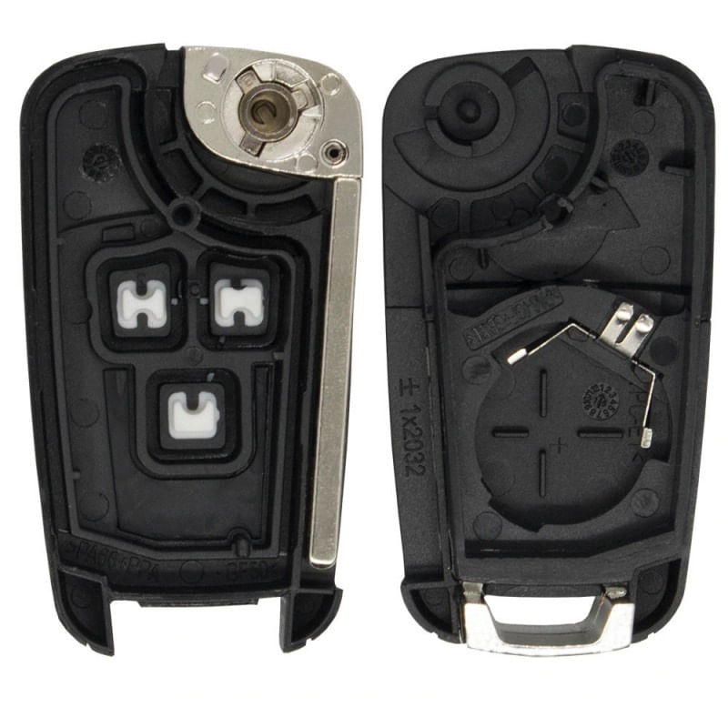 Carcasa Cheie Auto Techstar® Chevrolet, Vauxhall, 2 Butoane - 3 | YEO