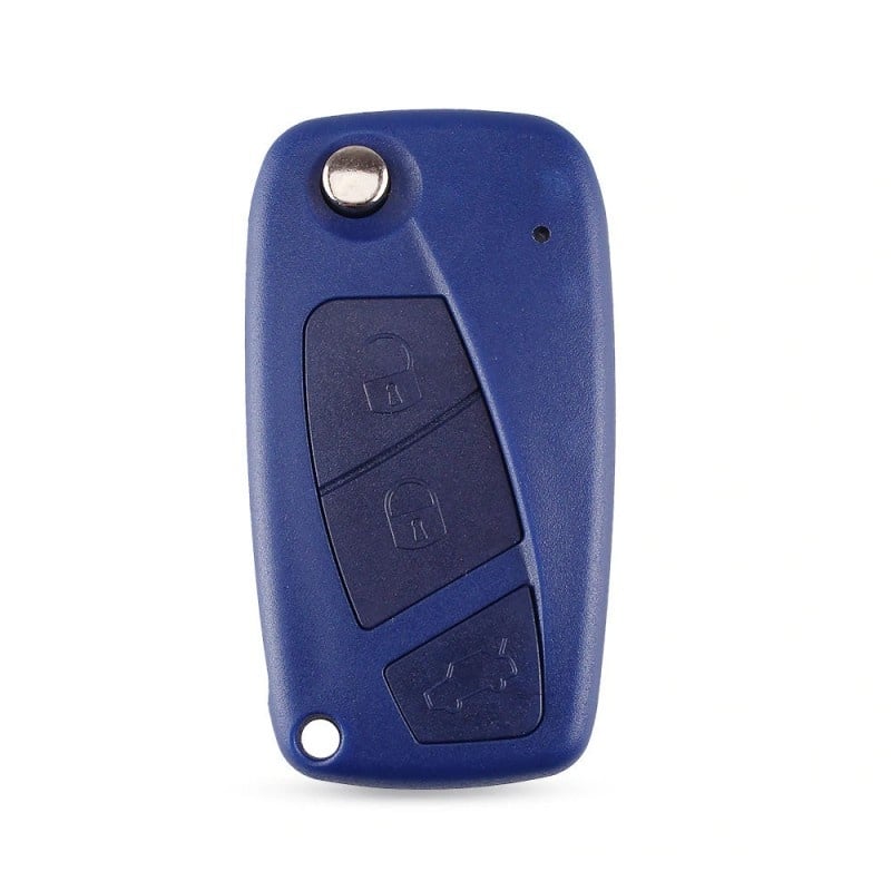 Carcasa Cheie Auto Techstar® Fiat Punto, Ducato, Panda, Bravo Doblo, 3 Butoane, Albastru - 4 | YEO
