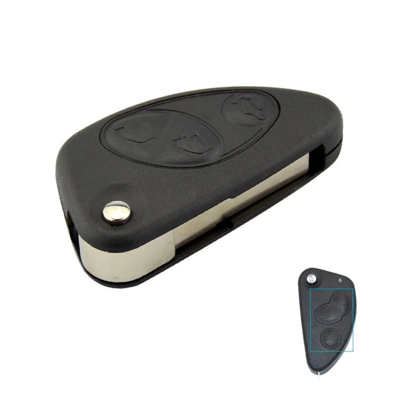 Carcasa Cheie Auto Techstar® Alfa Romeo 147, 156, 166, GT, 3 Butoane