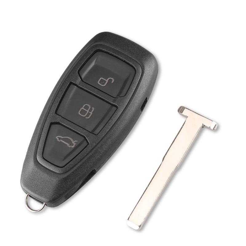 Carcasa Cheie Auto Techstar® Ford Focus, C-Max, Mondeo, Kuga, Fiesta, 3 Butoane, HU101 - 3 | YEO