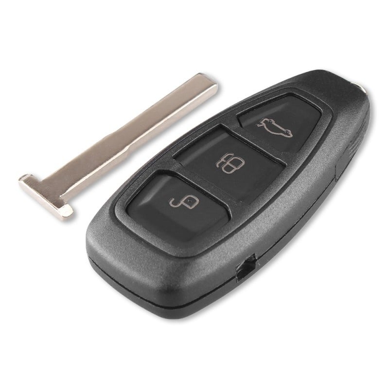 Carcasa Cheie Auto Techstar® Ford Focus, C-Max, Mondeo, Kuga, Fiesta, 3 Butoane, HU101 - 4 | YEO