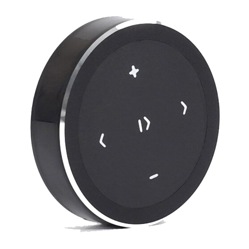 Comenzi Volan Wireless Techstar® Negru, Bluetooth, Control Media pentru Navigatii Android, Telefon, Tableta, Oprire