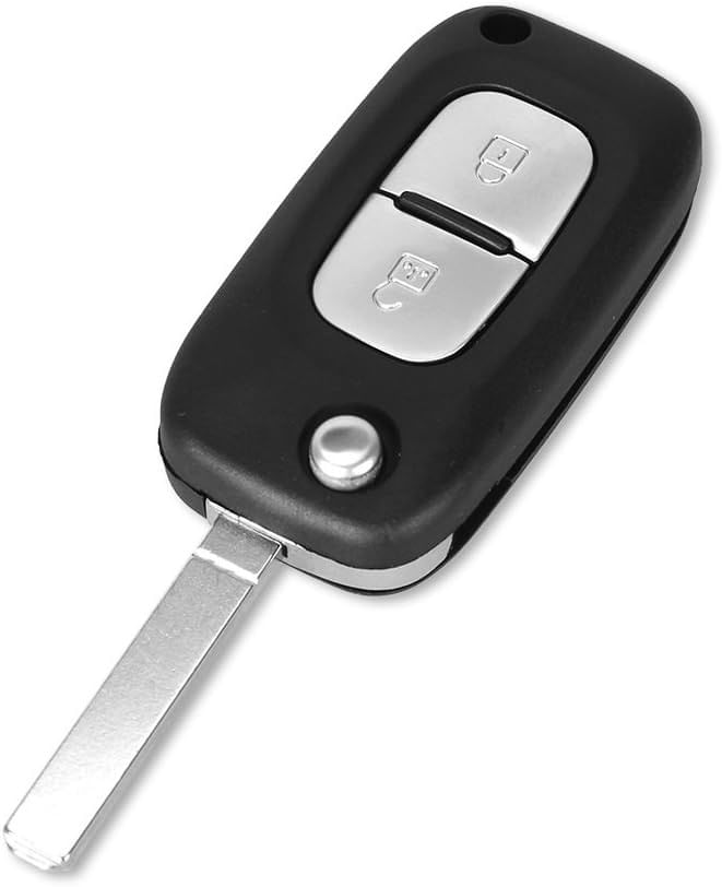 Carcasa Cheie Auto Techstar pentru Renault Kangoo, Clio, Twingo - 2 Butoane - 1 | YEO