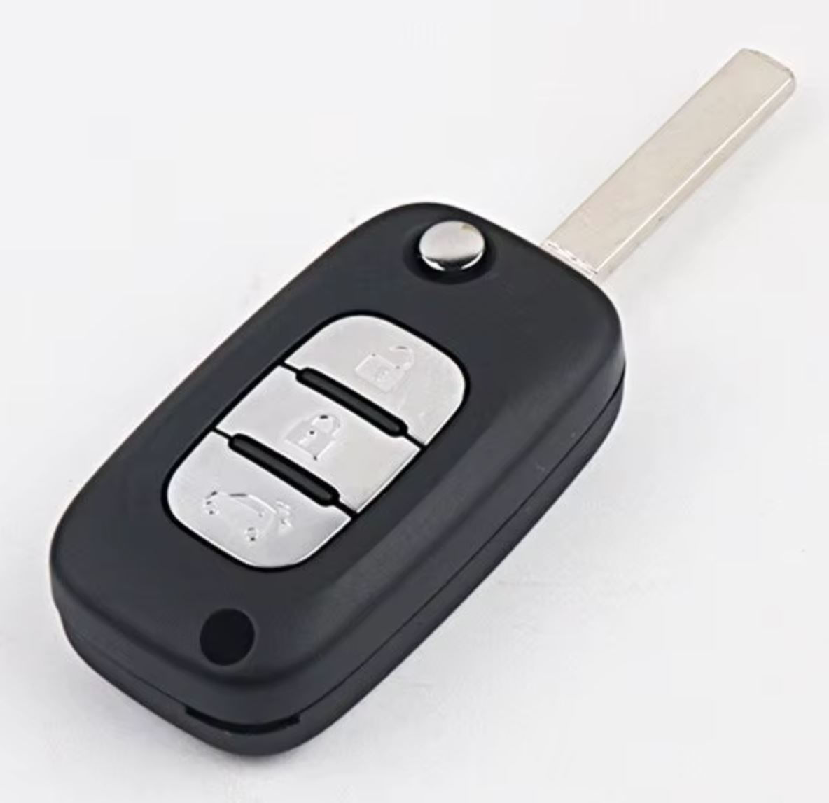 Carcasa cheie auto tip briceag Techstar pentru Renault – 3 butoane, compatibila cu Clio, Megane, Kangoo, Fluence - 2 | YEO