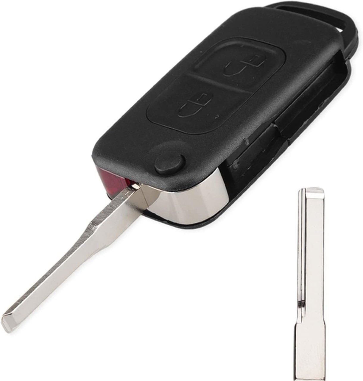 Carcasa Cheie Auto Tip Briceag Techstar® pentru Mercedes-Benz W168, W124, W202, W210, W211, W203, C-Class, E-Class - 1 | YEO