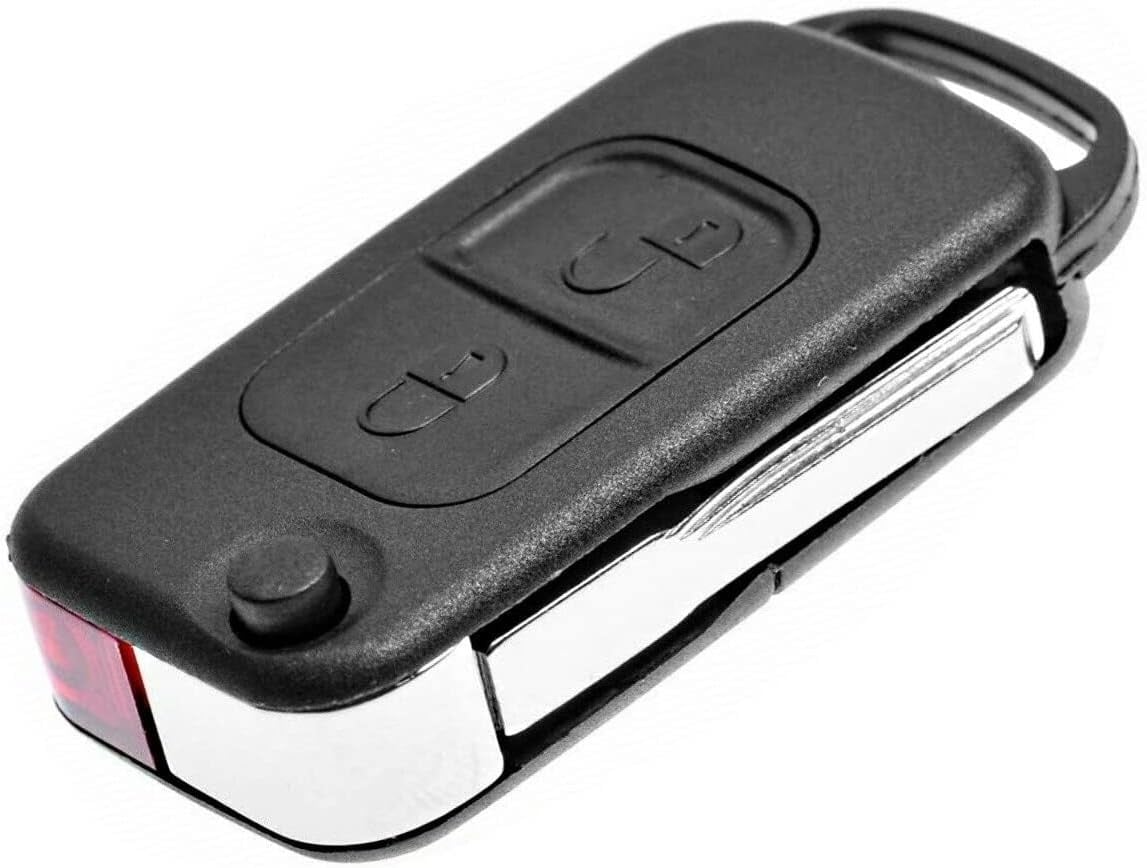 Carcasa Cheie Auto Tip Briceag Techstar® pentru Mercedes-Benz W168, W124, W202, W210, W211, W203, C-Class, E-Class - 3 | YEO