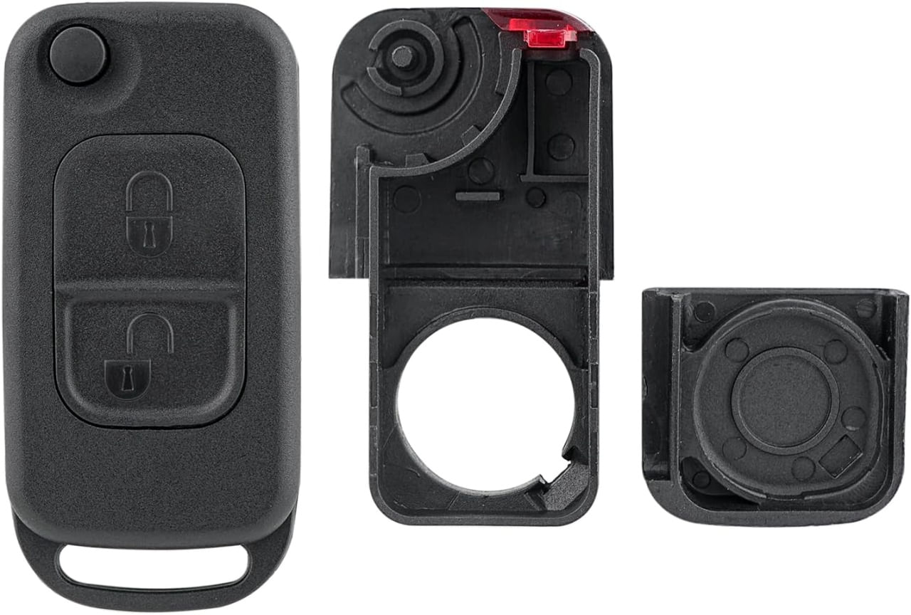 Carcasa Cheie Auto Tip Briceag Techstar® pentru Mercedes-Benz W168, W124, W202, W210, W211, W203, C-Class, E-Class