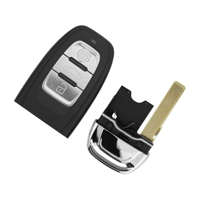 Carcasa Cheie Auto Techstar® Audi A4L, A6L, A5, A6, A7, A8, Q5, Q7, S4, S5, S6, 3 Butoane