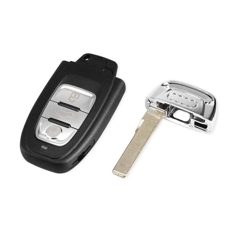 Carcasa Cheie Auto Techstar® Audi A4L, A6L, A5, A6, A7, A8, Q5, Q7, S4, S5, S6, 3 Butoane - 2 | YEO