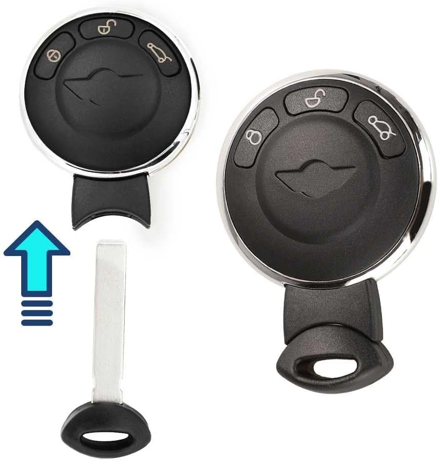 Carcasa Cheie Auto Techstar® pentru Mini Cooper, Convertible, One, Countryman, Clubman, Paceman - 3 Butoane - 1 | YEO