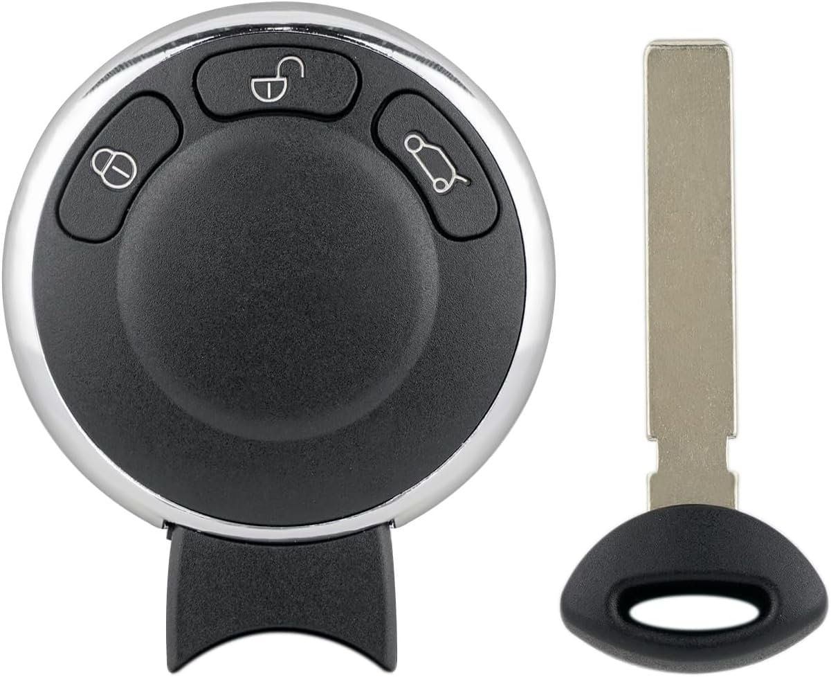 Carcasa Cheie Auto Techstar® pentru Mini Cooper, Convertible, One, Countryman, Clubman, Paceman - 3 Butoane