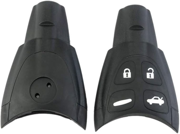 Carcasa Cheie Auto Techstar, Compatibila cu Saab 9-3, 9-5 (2003-2011), 4 Butoane, din Material Rezistent - 3 | YEO