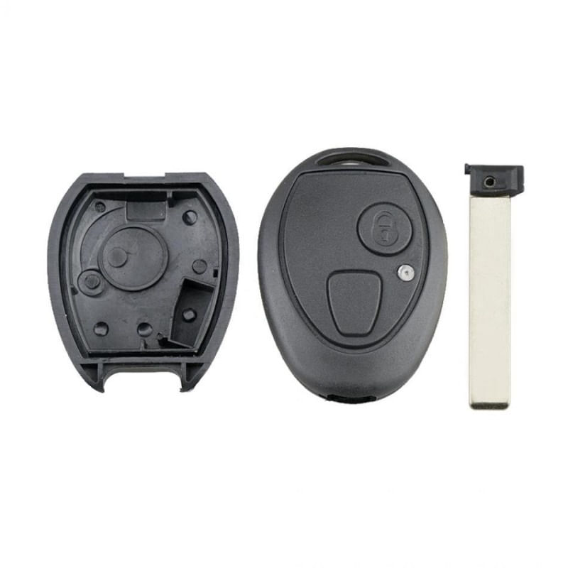Carcasa Cheie Auto Techstar® LandRover Discovery, Rover 75, Mini Copper, BMW Z3, Z4, X3, X5, e46, e39, 2 Butoane, HU92 - 1 | YEO