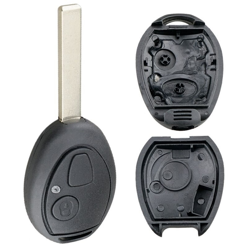Carcasa Cheie Auto Techstar® LandRover Discovery, Rover 75, Mini Copper, BMW Z3, Z4, X3, X5, e46, e39, 2 Butoane, HU92 - 2 | YEO