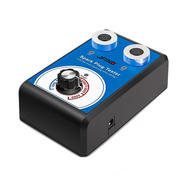 Tester de bujii auto JFIND B0198-1, analiza de aprindere a masinii pe benzina 12V, reglabil cu doua orificii, 6000 rpm - 2 | YEO